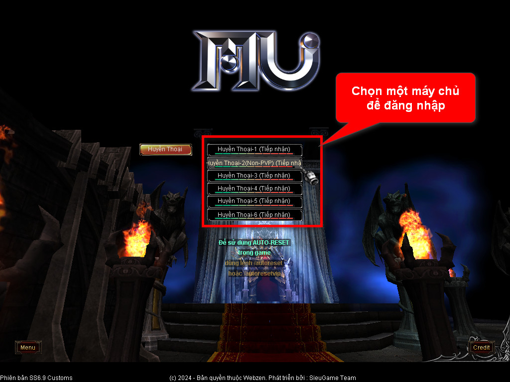 Chức năng chính của Game MU An Việt